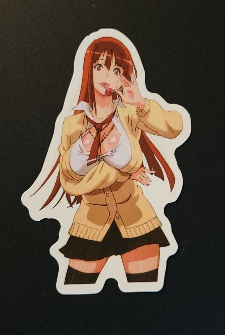 Anime Waifu Vinyl For Laptop, Phone, or Decal ~(2"X2.5")