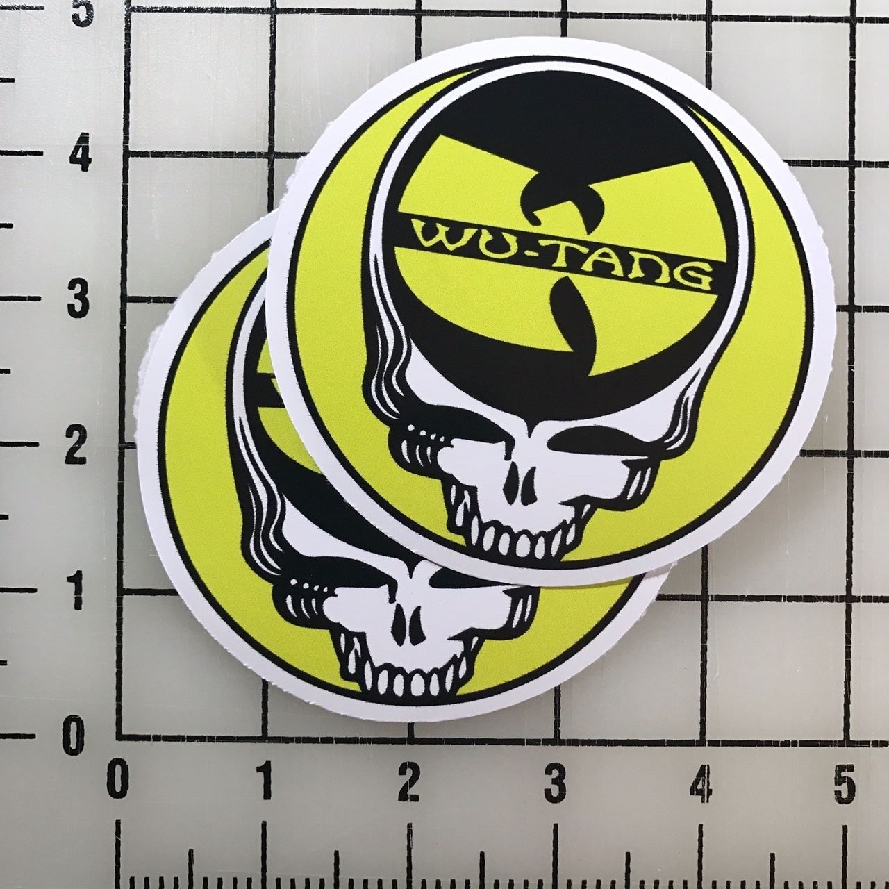 Wu Tang Clan Deadheads 4" Wide Vinyl Decal Sticker BOGO