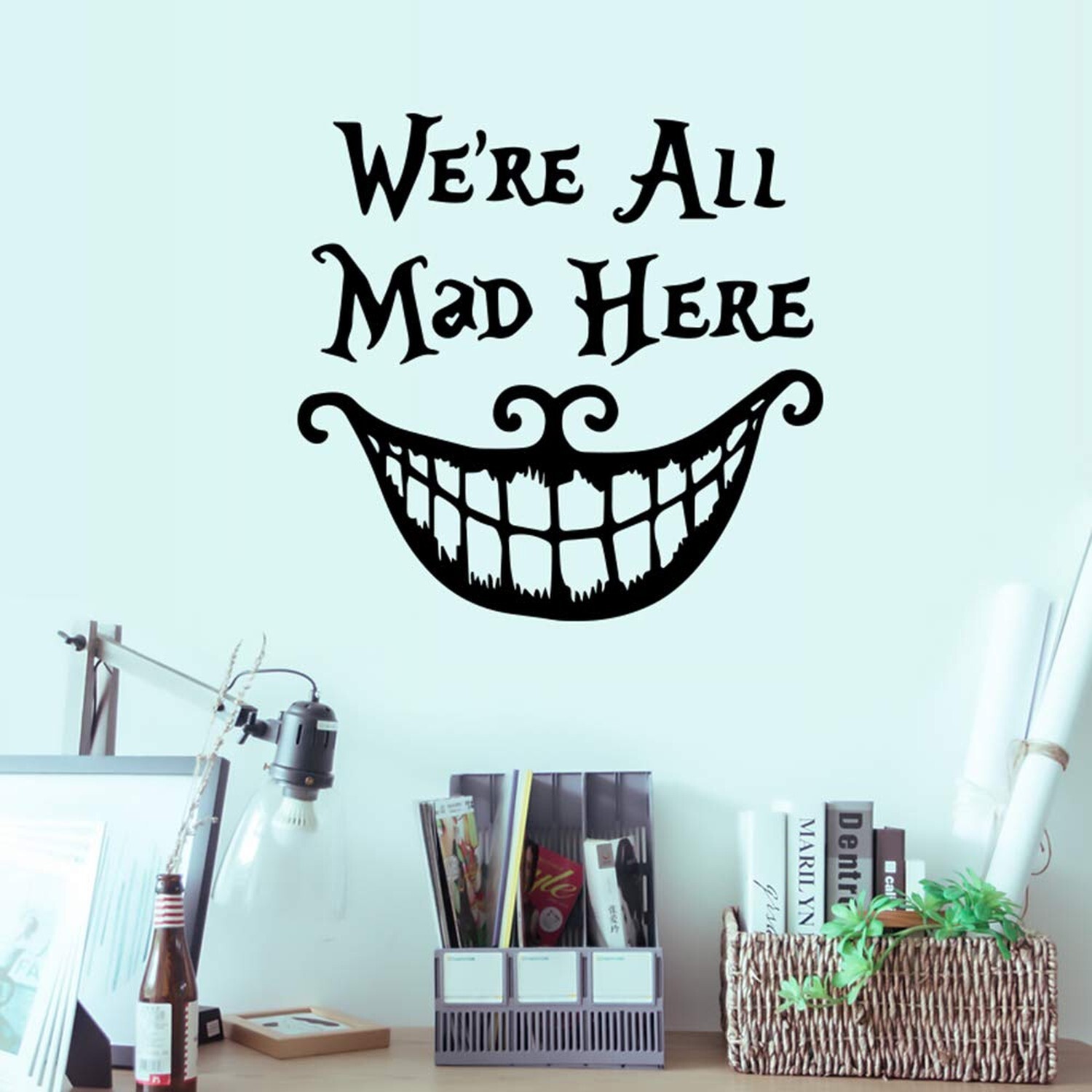 Halloween ‘Smiling Face’ Thriller Wall Decals Cool Wall Sticker for