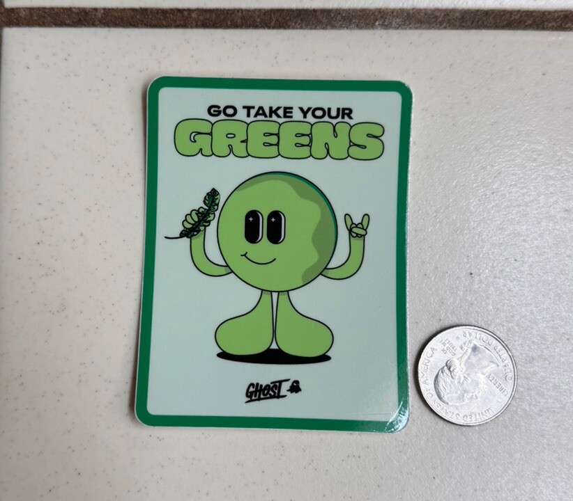 ULTRA RARE GHOST ENERGY DRINK HYDRATION DECAL STICKER BIRTHDAY GYM MERICA USA