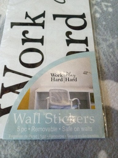 A Lot Of 3 Removable Inspirational Wall Stickers .