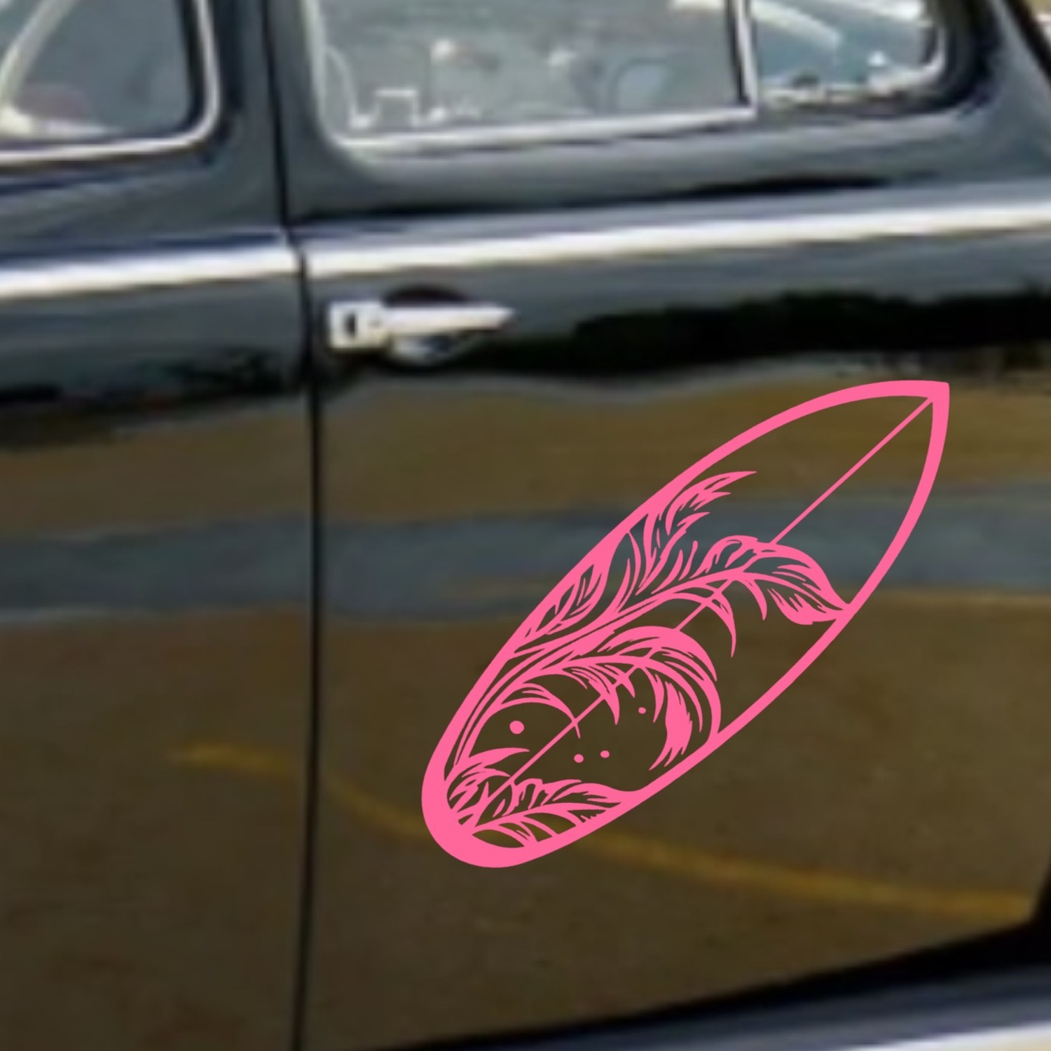Surfboard Vinyl Decal for car Windows Laptops Any Smooth Surface design #19