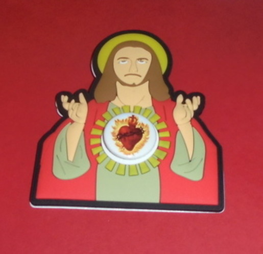 Custom Jesus Christ Love Faith Family God Sticker Magnet Button Picture Fridge