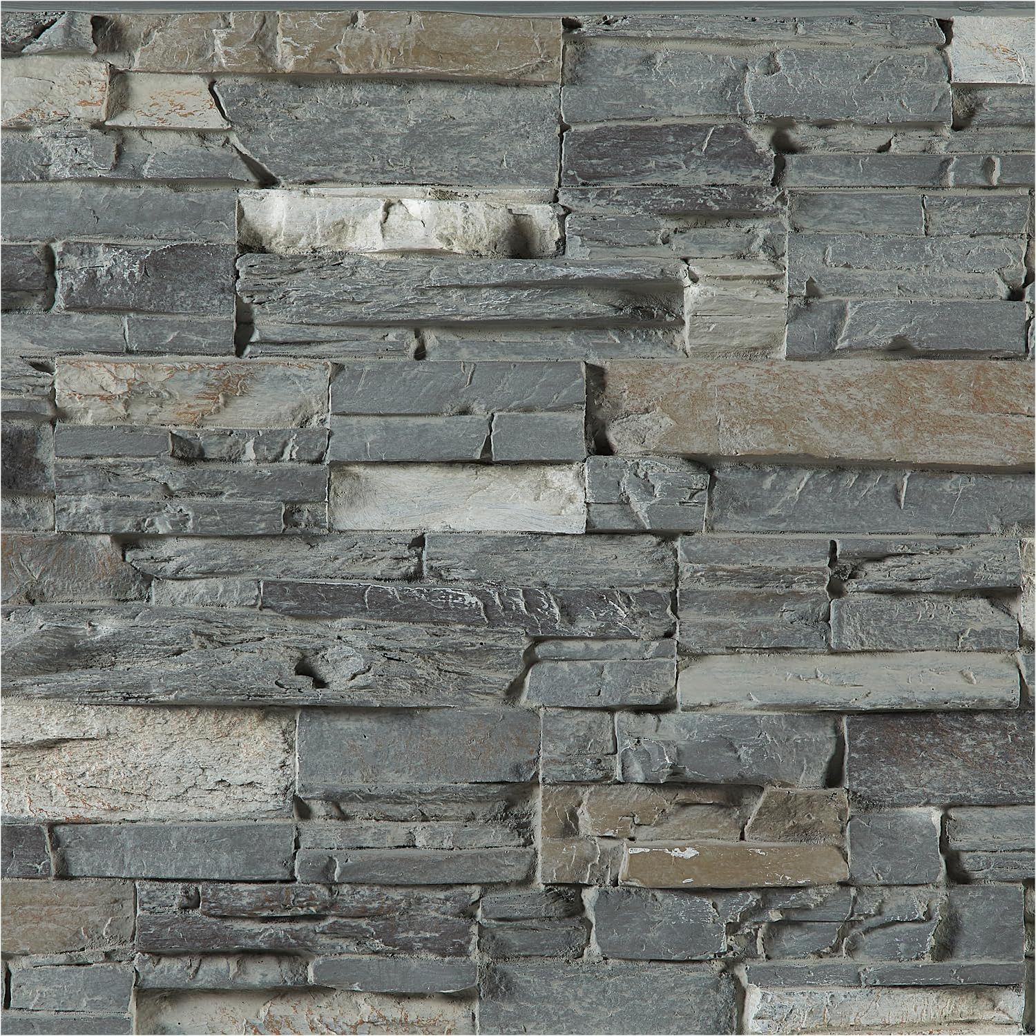 High-Density Polyurethane Faux Stone Wall Covering Panels for Interior and Exter