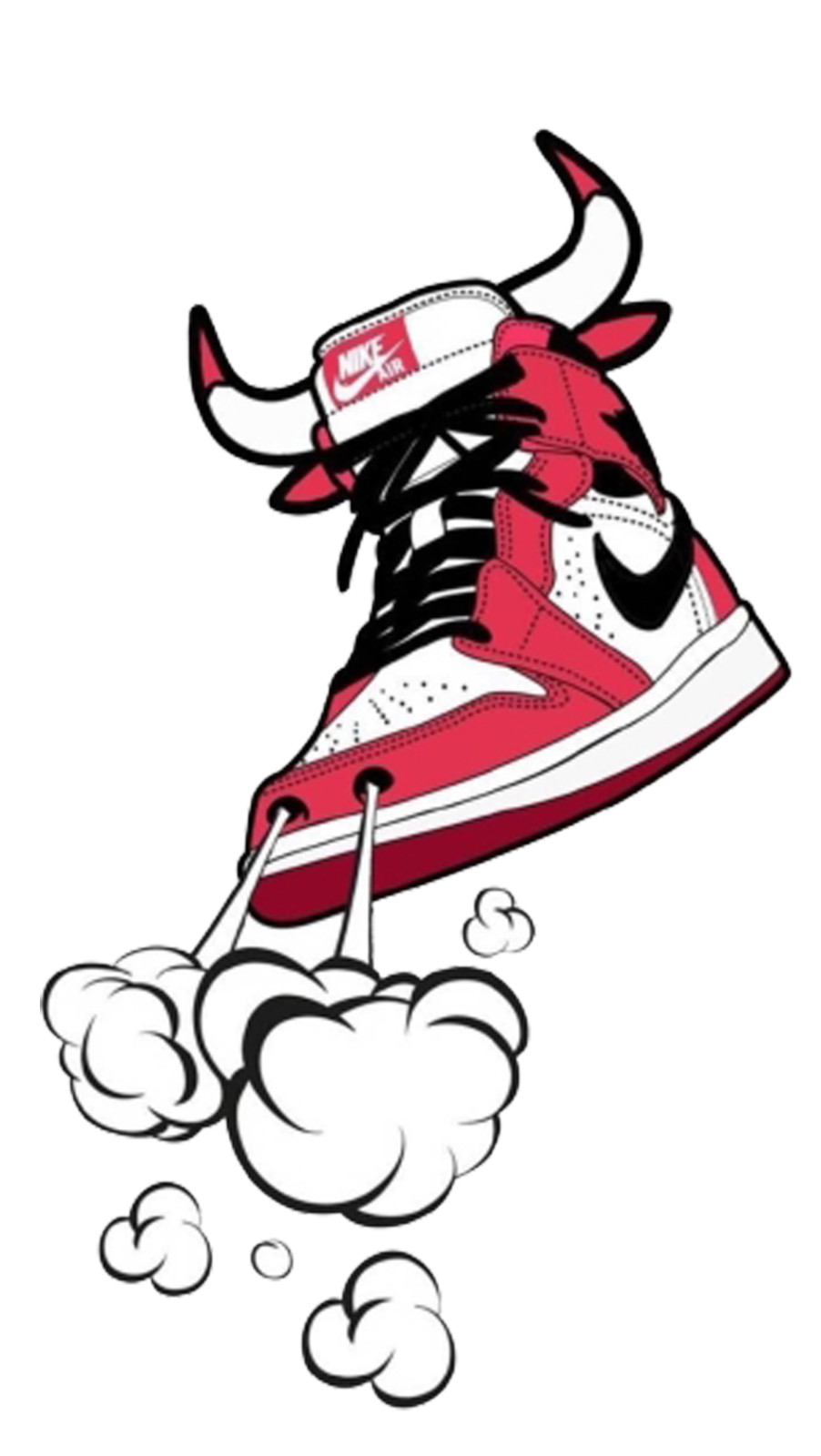 Nike logo sticker skate cell laptop bumper vinyl decal