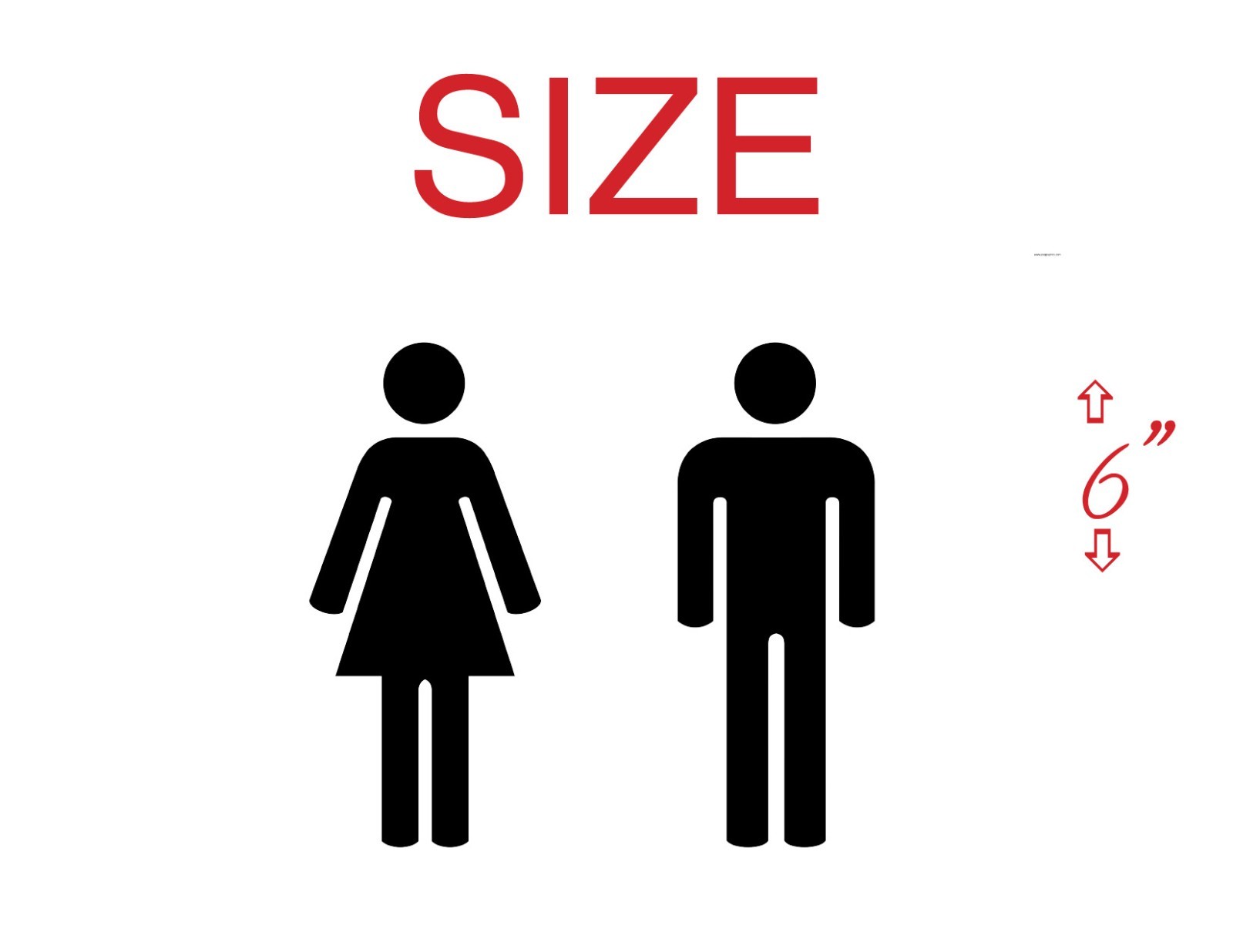 WOMEN MEN BATHROOM DECAL – wall vinyl sticker cute home decor girl boy FREE SHIP
