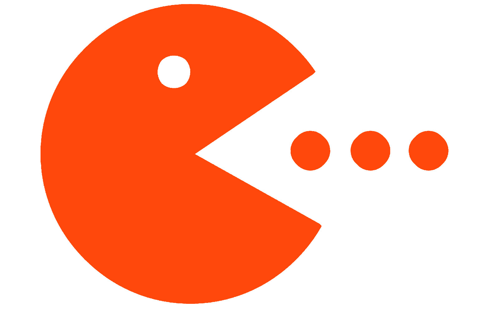 PAC-MAN, PACMAN, Decal Stickers for Cars, Windows, Laptops, Walls, Tablets