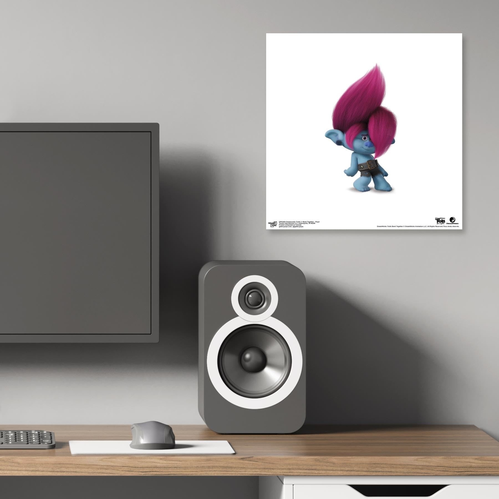 Trends International Gallery Pops Trolls Band Together – Floyd Wall Art Wall …