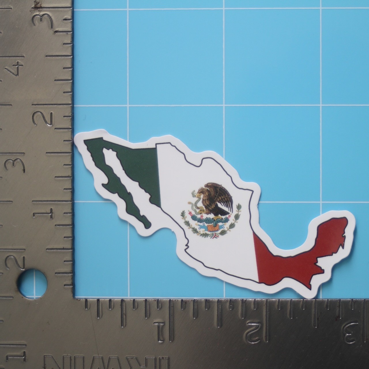 Mexican Sticker (FLAG COUNTRY) Chicano Mexico Pride, Gloss PVC Decal