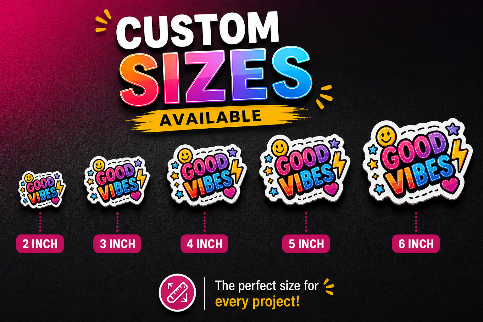 Custom Die Cut Vinyl Stickers Waterproof Gloss Laptop Car Bottle Decals Labels