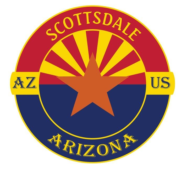 Scottsdale Arizona Sticker Decal A1317