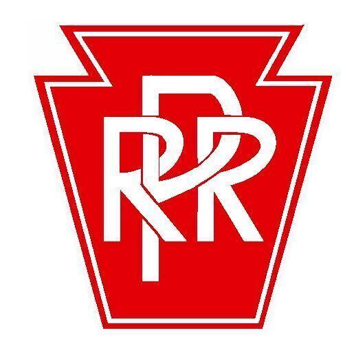 PRR Pennsylvania Railroad Railway Train Sticker Decal R4619