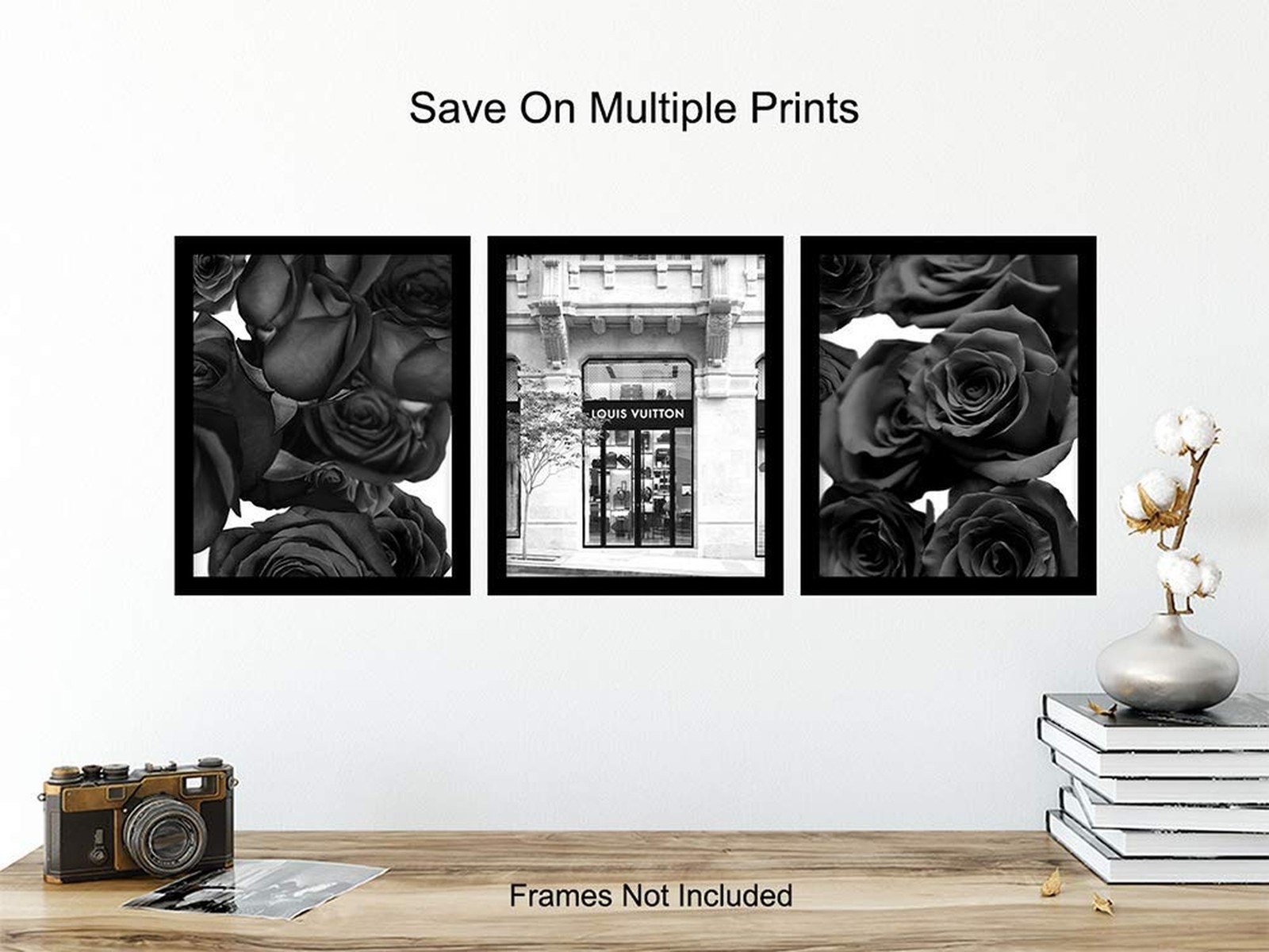 Poster Pictures of Fashion Wall Decor Wall Art – Glam Designer Decor – Glamou…