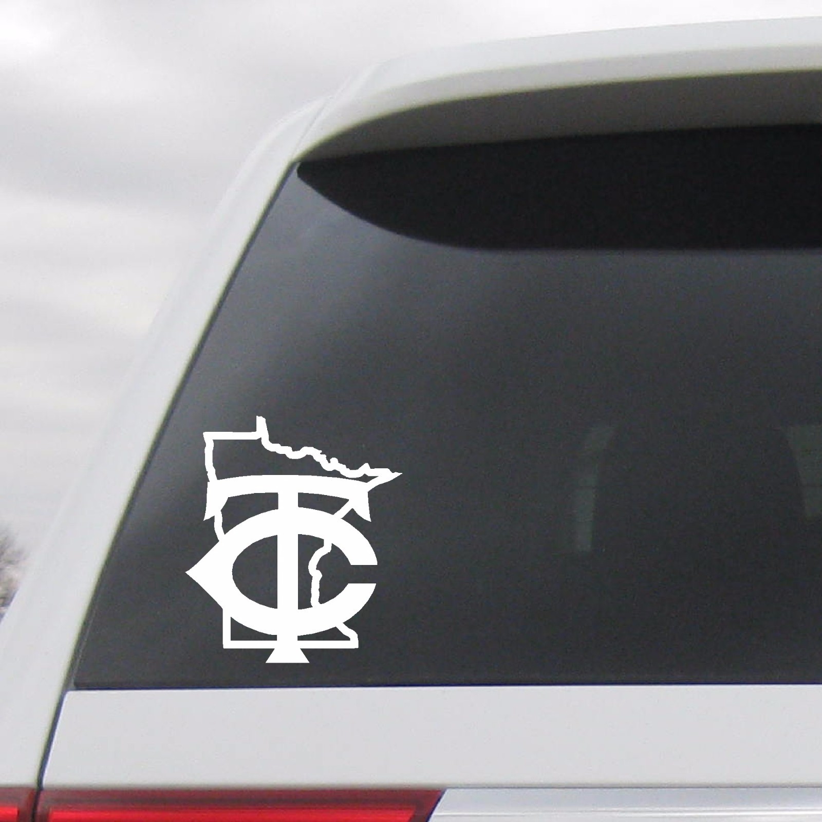 DECAL FOR Minnesota Twins Map BASEBALL WINDOW vinyl STICKER LAPTOP MLB