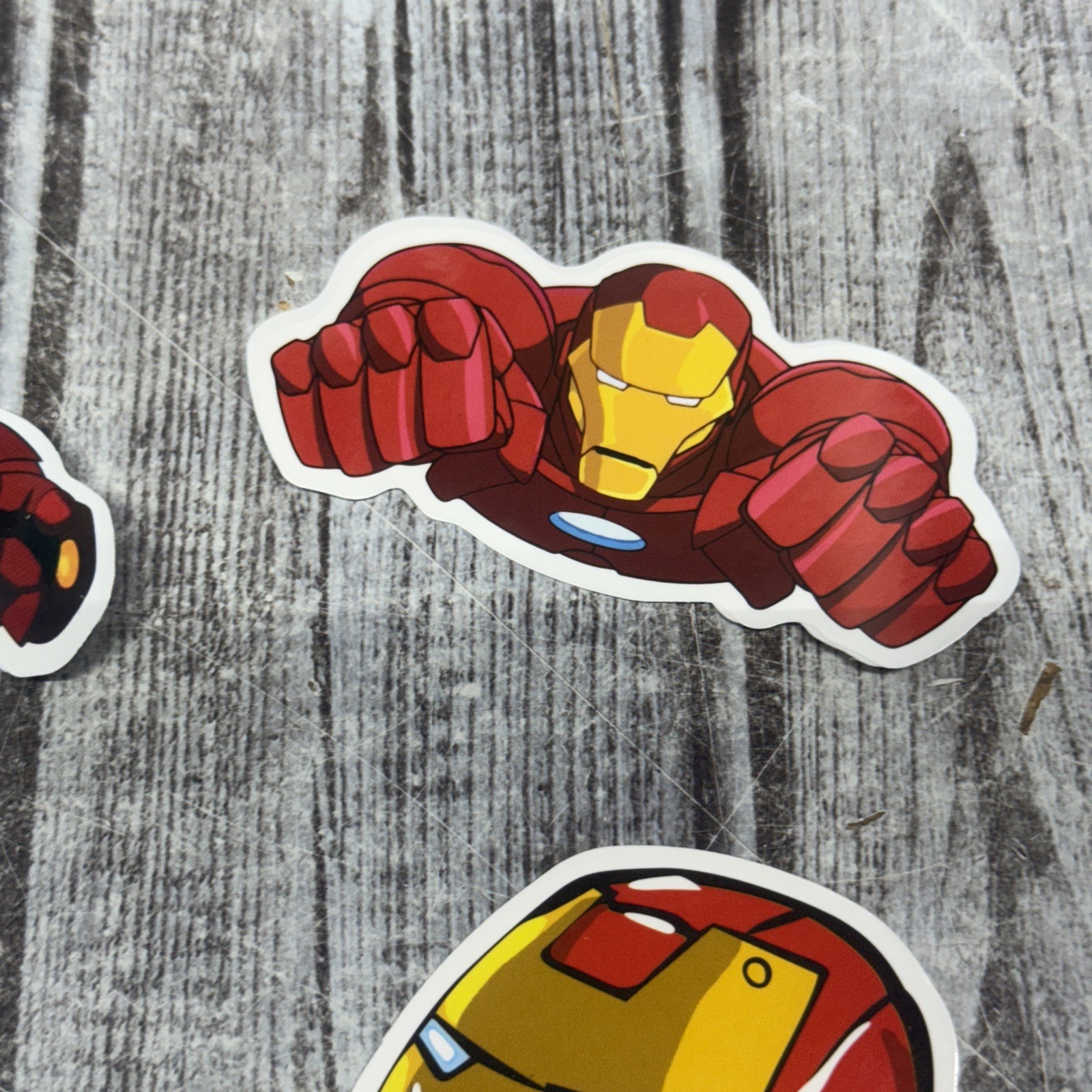 Ironman Sticker Lot Of 7 Water bottle Laptop Marvel Fun Artwork