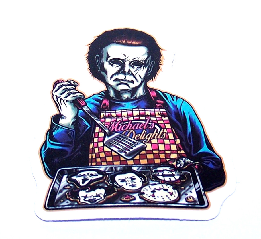 Halloween Michael Myers Cut Sticker Decal Movie Horror Film – The Boogeyman