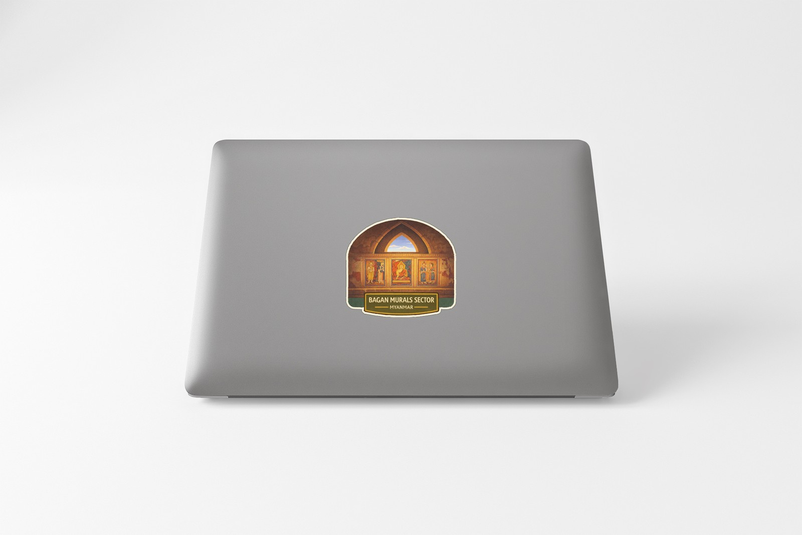 Bagan Murals sector Myanmar Sticker Decal Vinyl Die-Cut World Heritage Sites