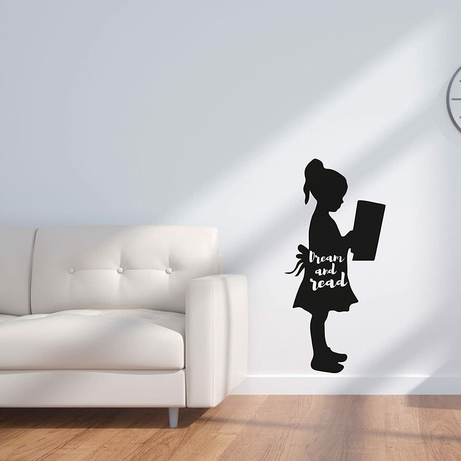Dream And Read Quote Vinyl Design Wall Art Decal Boys Girl Kid Rooms Decor
