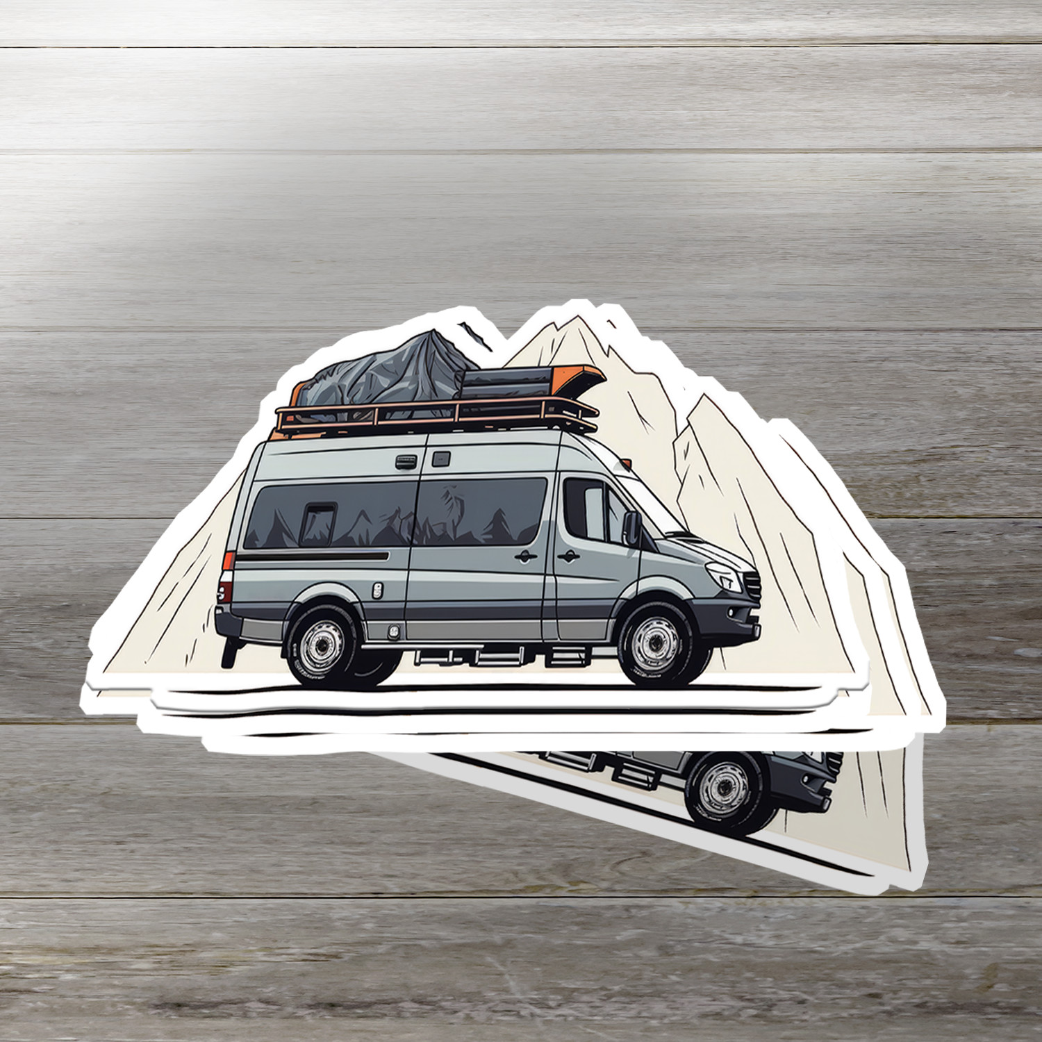 Van Life Vinyl Sticker – Celebrate the Freedom of the Road