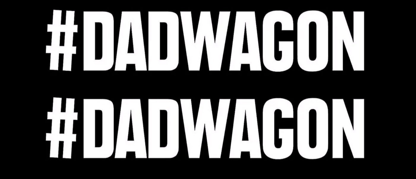 Dad Wagon Two 6" Vinyl Decal Vehicle Windows Any Flat Surface