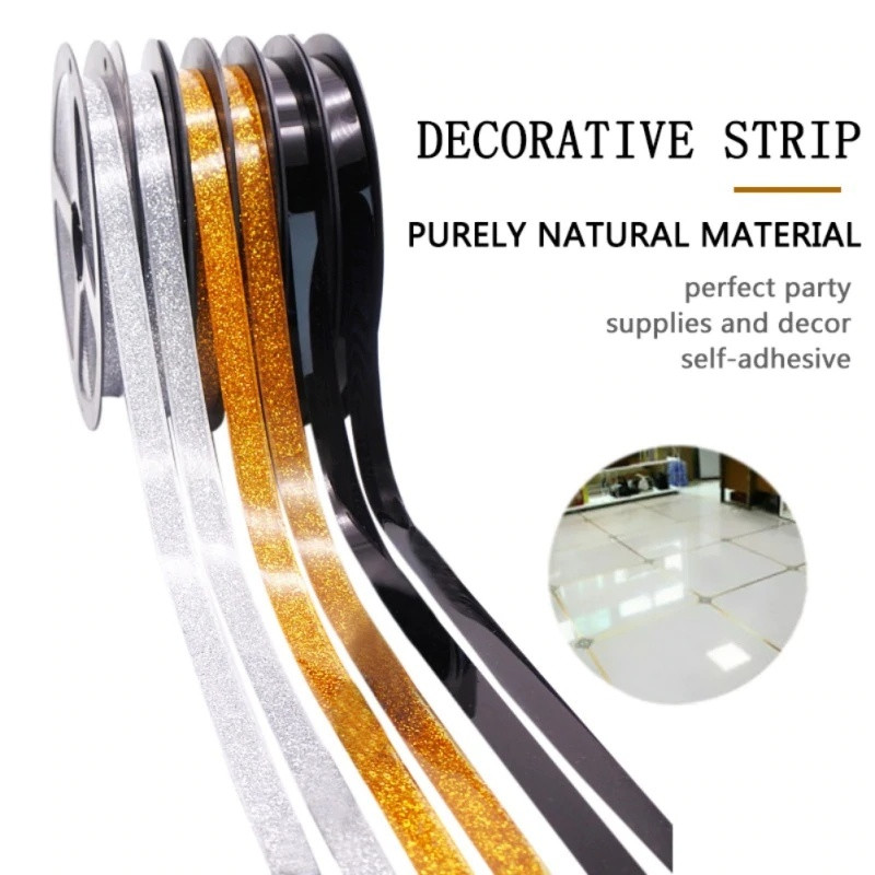 6 Meters/roll Ceramic Tile Tape Self-adhesive Floor Sealing Line Stickers