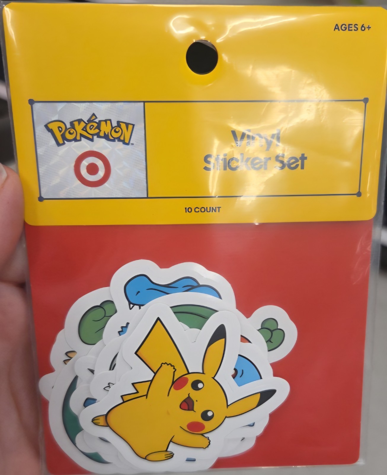 Pokemon X Target Vinyl Sticker Set