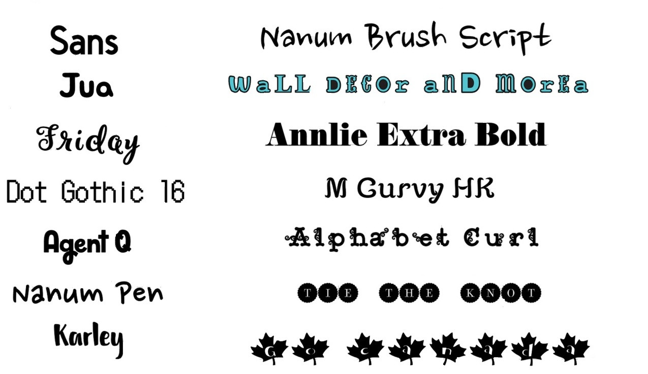 personalized vinyl decal, various fonts in any color you choose, vinyl sticker