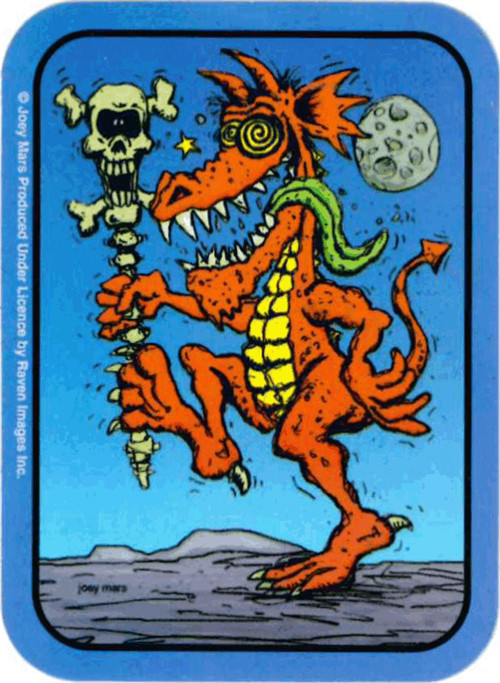 Dragon Dancer – Mini Sticker – 2" X 2 3/4"