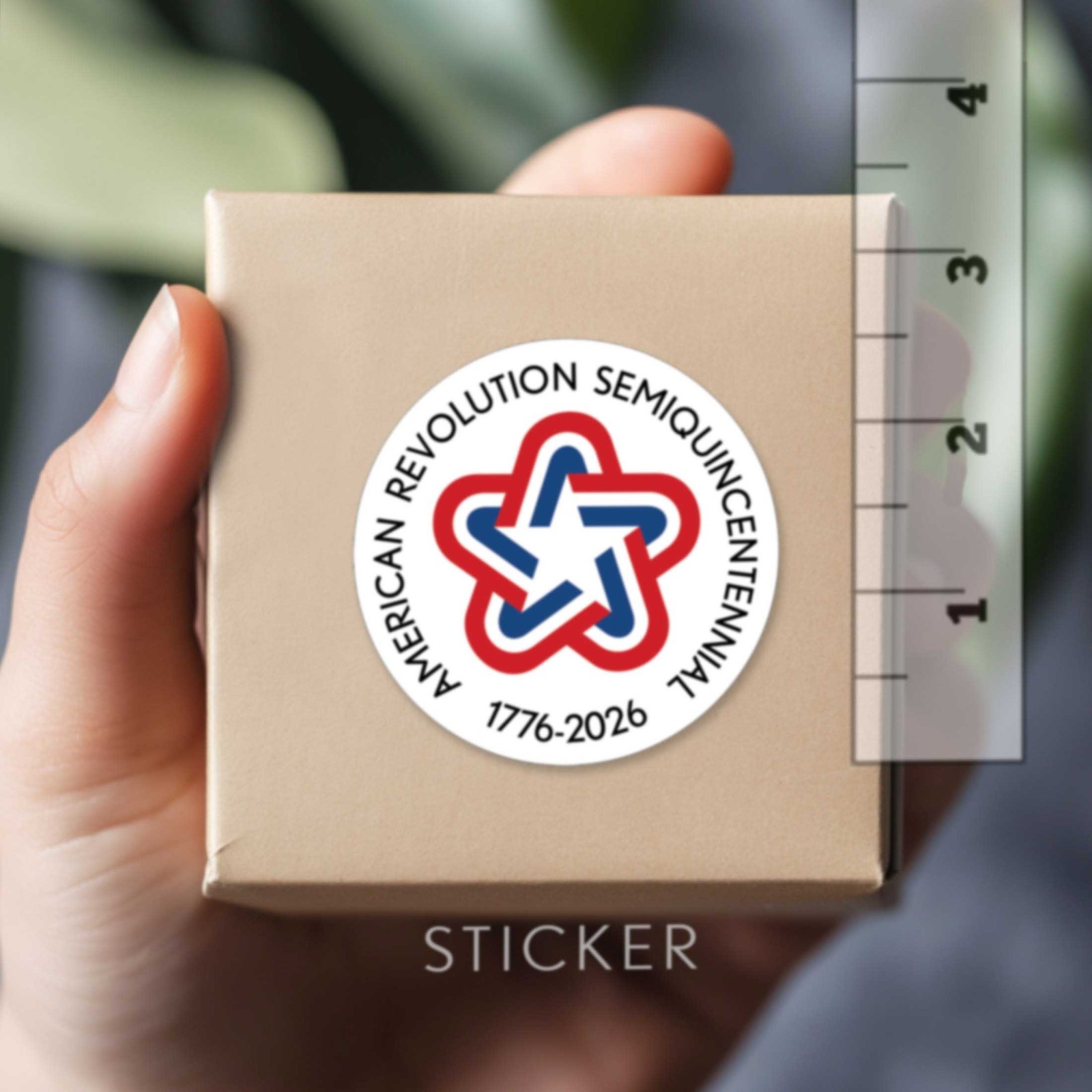 USA Die Cut Stickers – vinyl decals America, Semiquincentennial, 250 Freedom