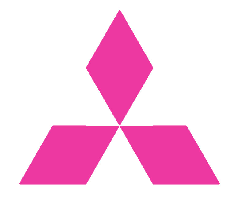 MITSUBISHI LOGO, Decal Sticker for Car, Window, Laptop, Tumbler