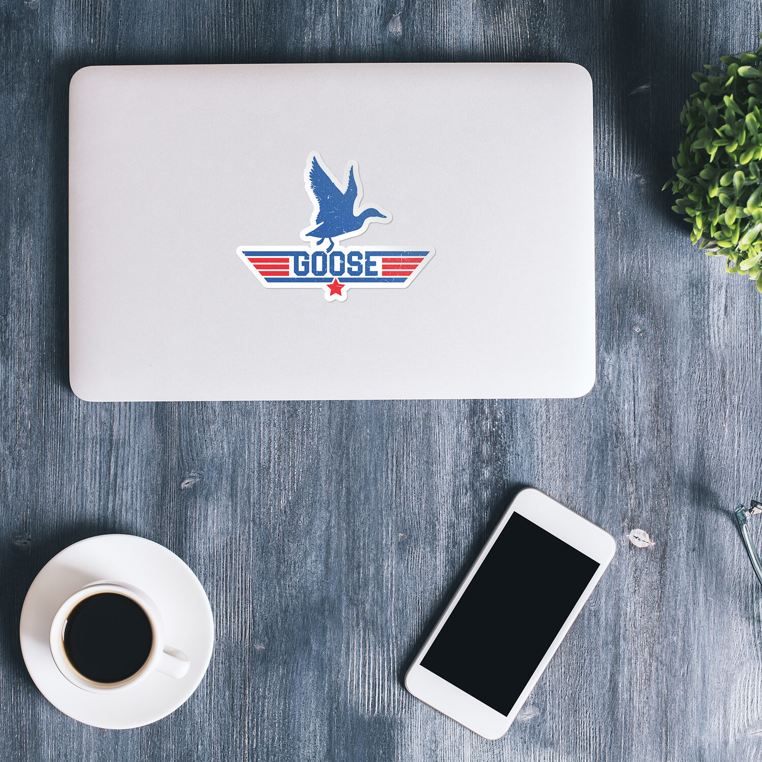 Top Goose Car Bumper Vinyl Sticker Decal
