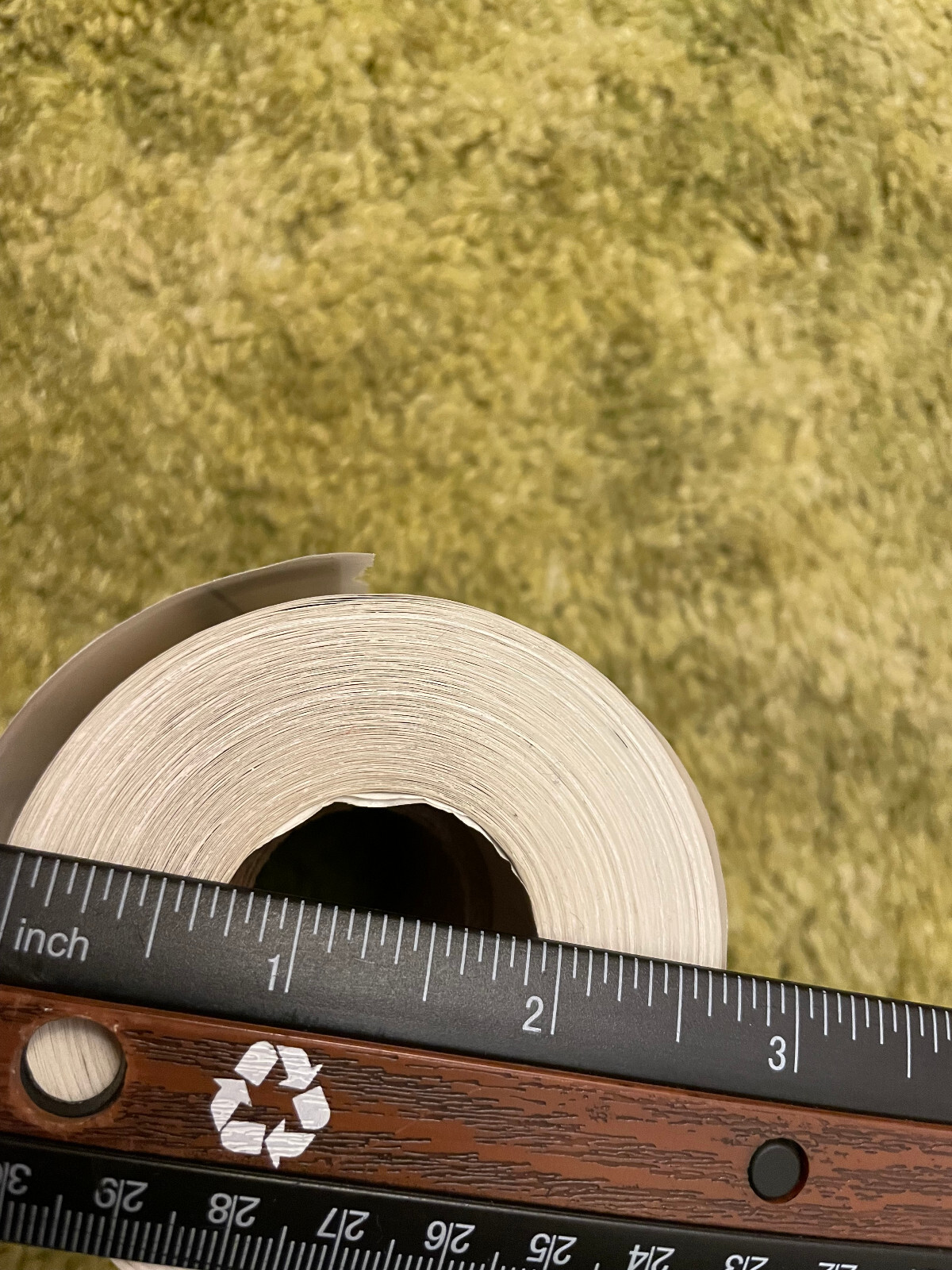 Hello My Name Is Black Sticker Label Roll
