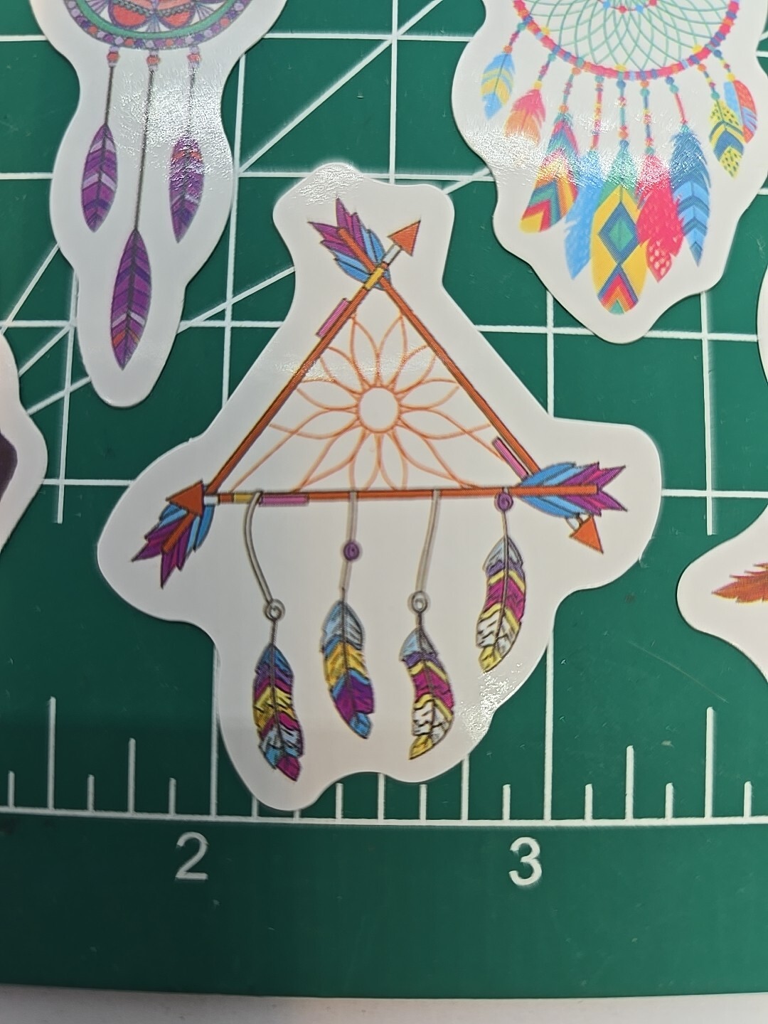 5 Dream Catcher Vinyl Decal Stickers Waterproof. Vibrant Colors. Cool. Lot #10