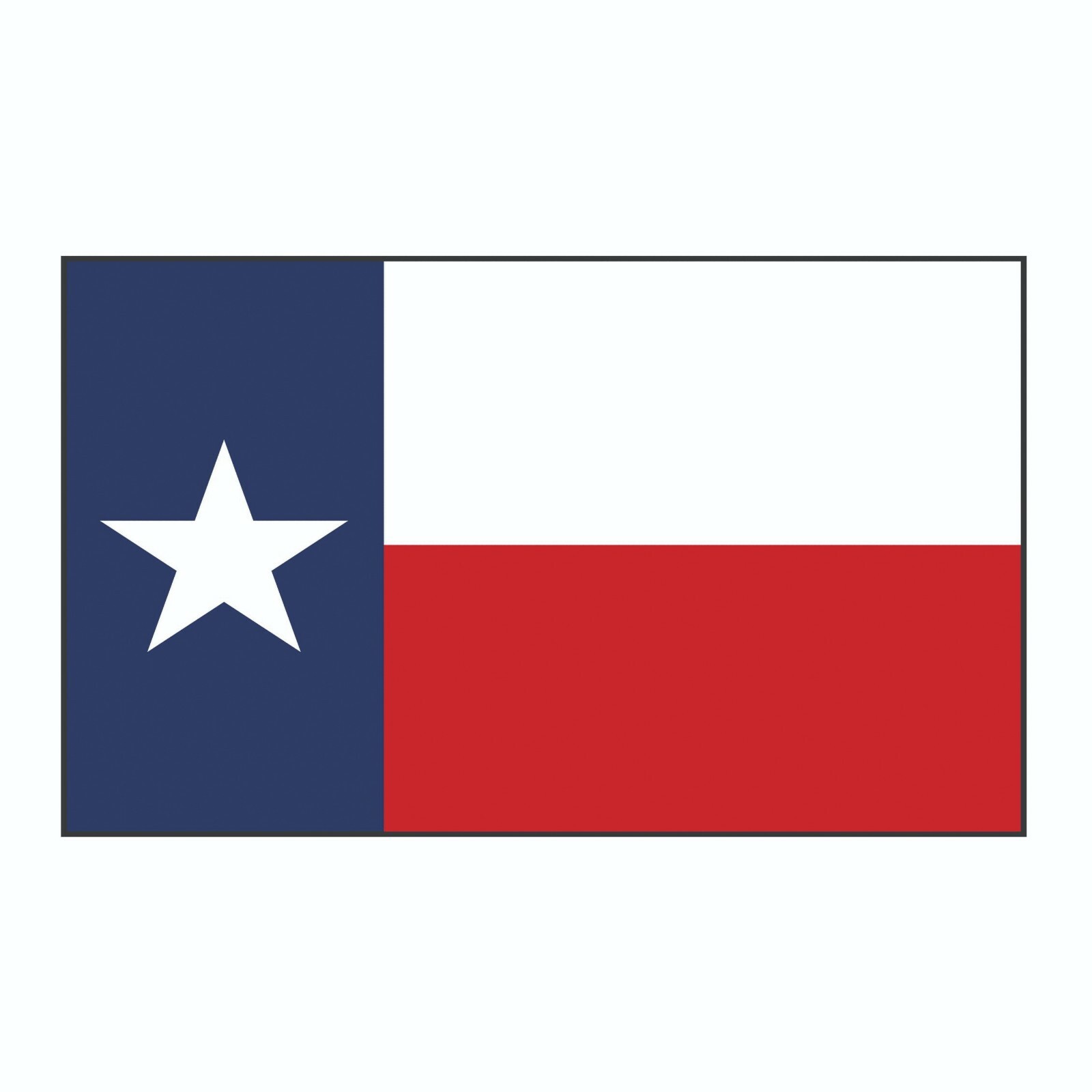 Texas State Flag Sticker, Decal, Bumper Sticker Vacation Sticker 3" x 5"