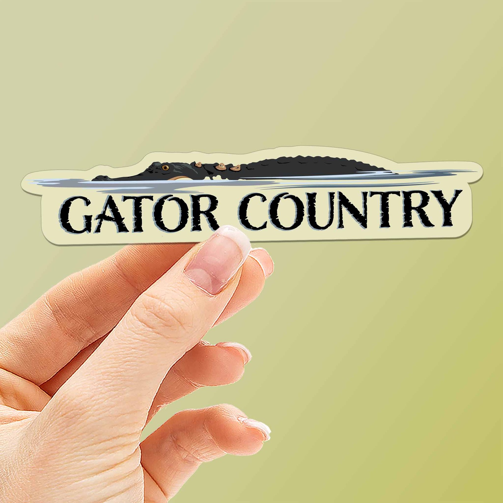 Gator Country Southern Sticker – Cool Florida Decals