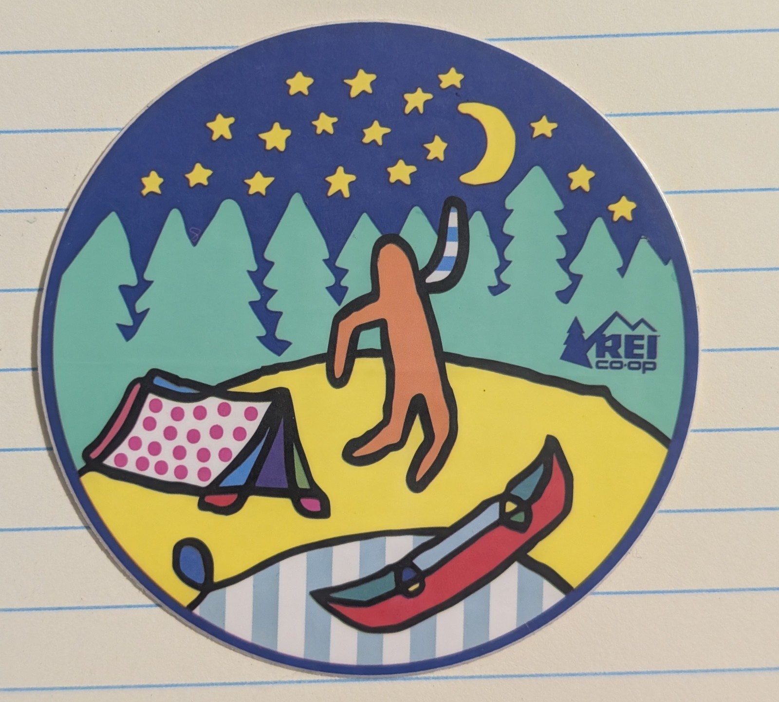 REI Co-op Member Made Sticker Set – Limited Edition – Outdoor Camping Lifestyle