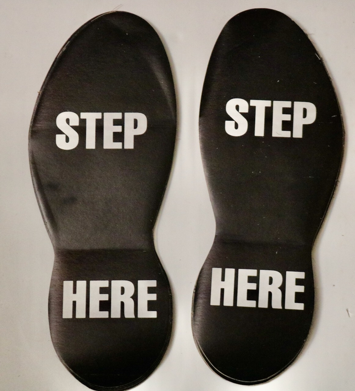 footprint vintage STEP HERE stickers neon huge lot mod psychedlic pop art