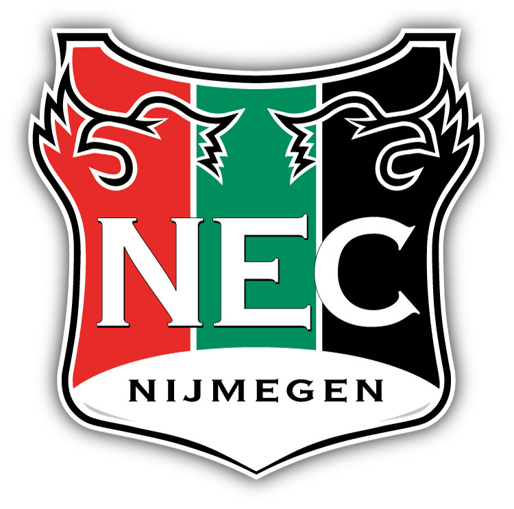 NEC Nijmegen FC Netherlands Soccer Football Car Bumper Sticker Decal 5" x 5"
