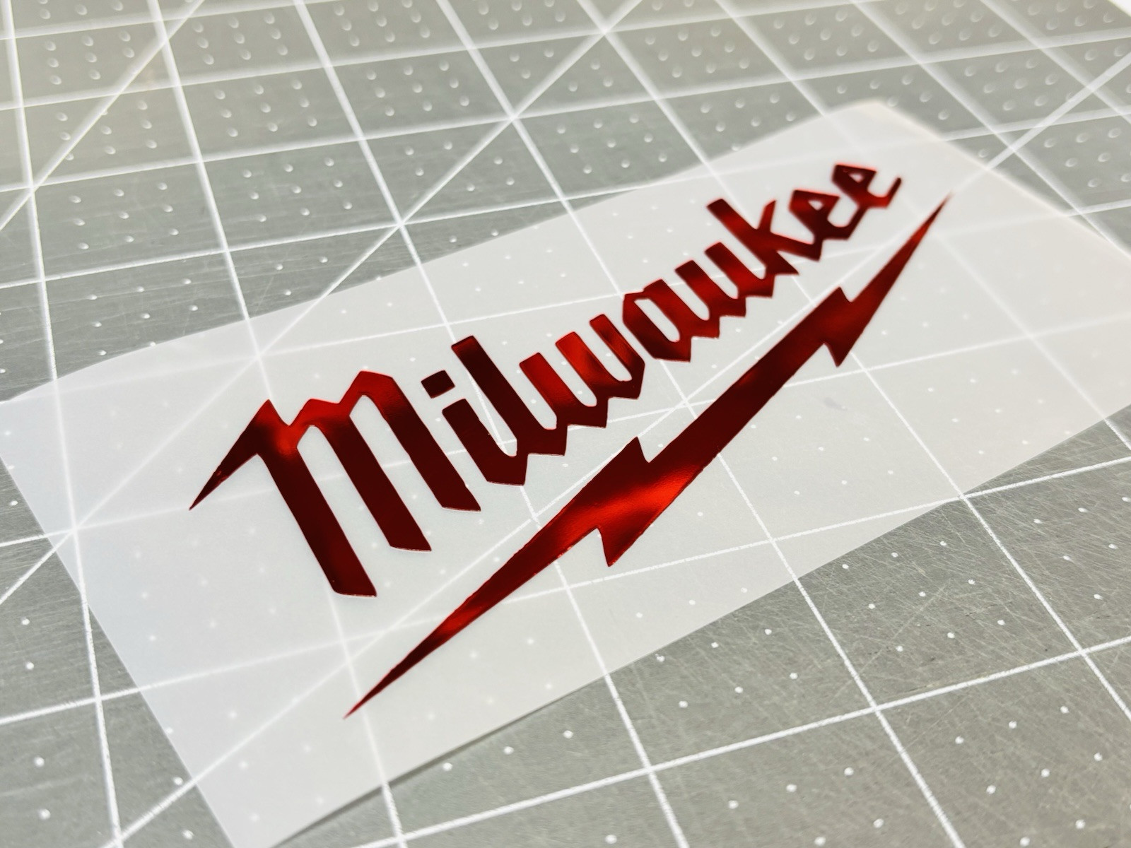 TWO Milwaukee Vinyl Decals/Stickers Many Sizes/Colors Free Ship