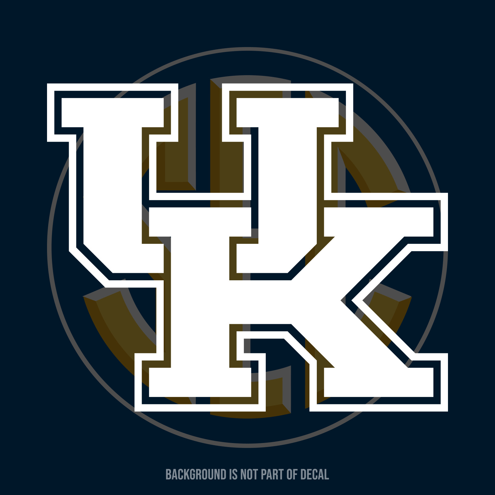 Kentucky Wildcats Vinyl Decal Sticker