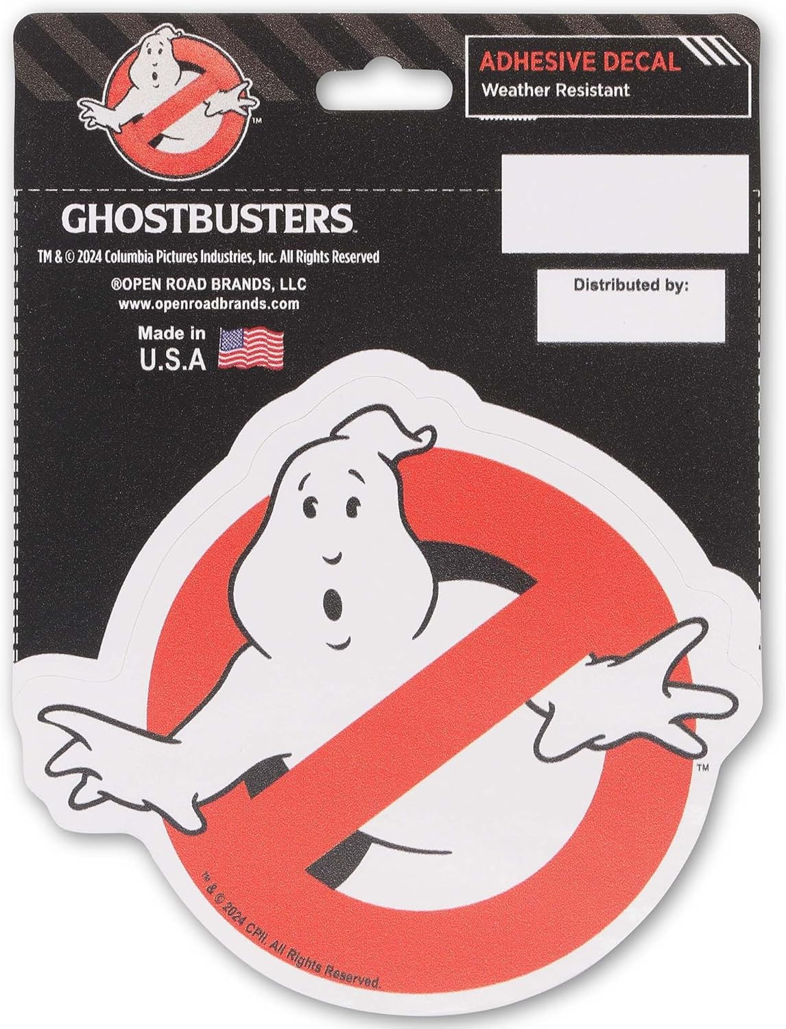 Ghostbusters Slimer Adhesive Vinyl Decal – Fun Slimer Sticker for Car, Laptop, T