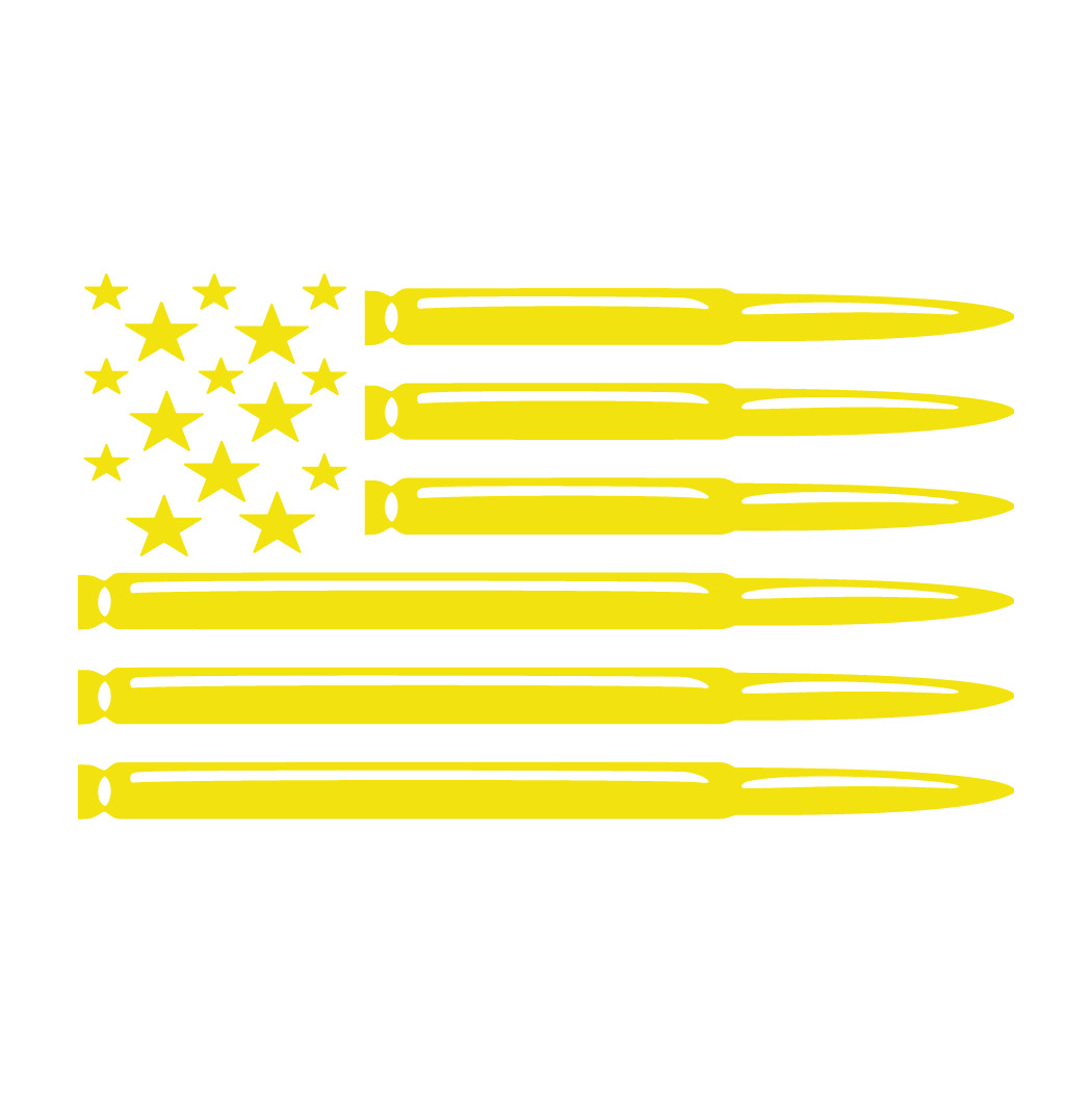 American Bullet Flag Made in USA Multiple colors