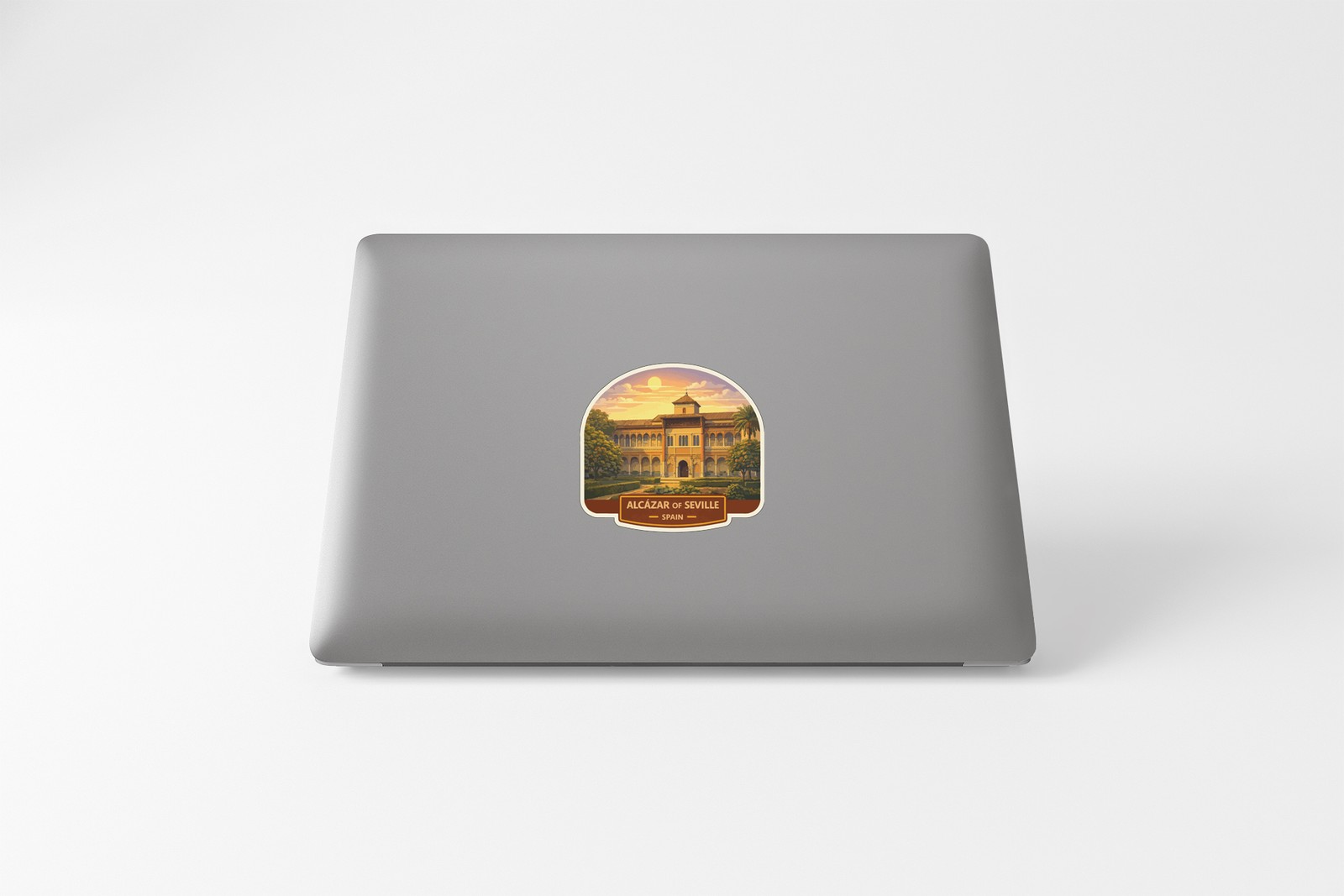 Alcázar of Seville Spain Sticker Decal Vinyl Die-Cut World Heritage Sites Series