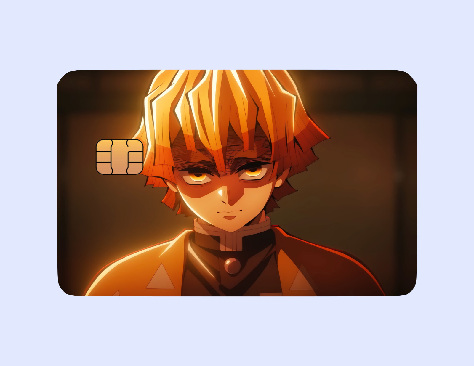 Demon Slayer Themed Credit Card Skins (2 Pack) – Anime-Inspired Debit/Credit