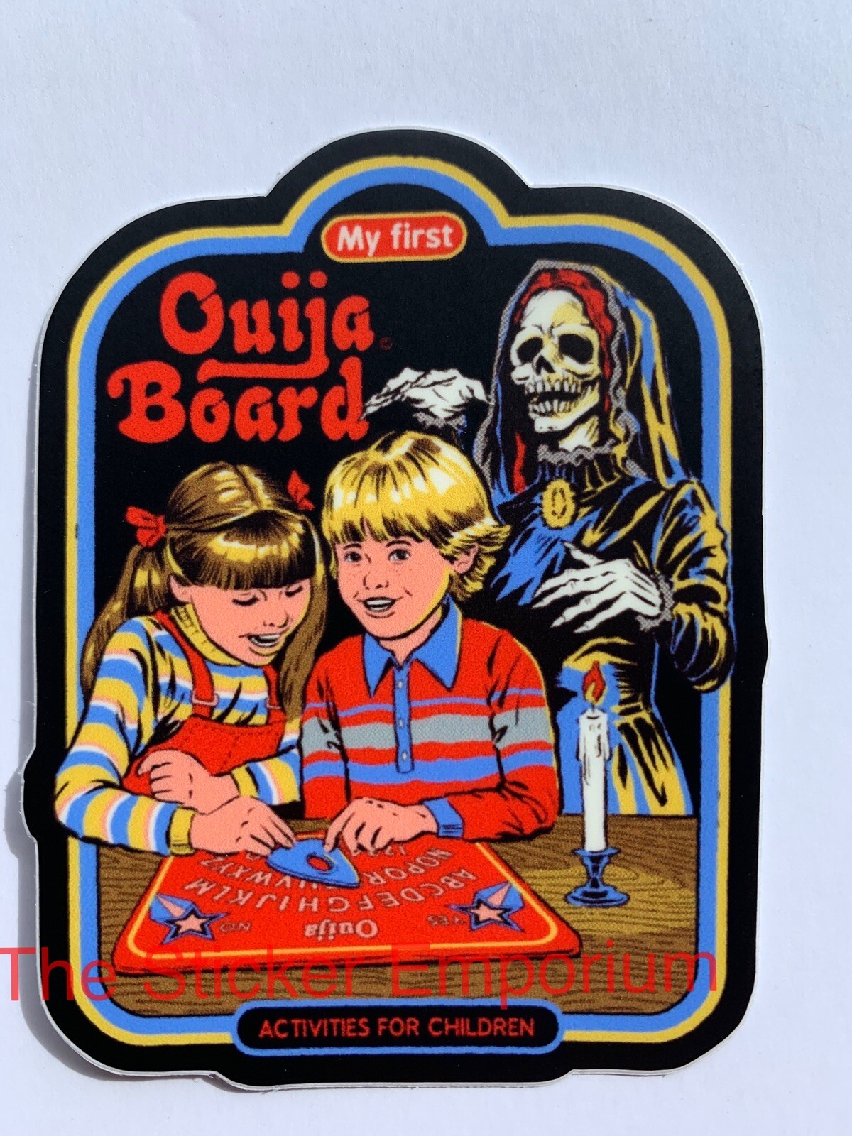My First Ouija Board Sticker ~ Funny Wiccan Wicca Witch Book Occult Sprit Decal