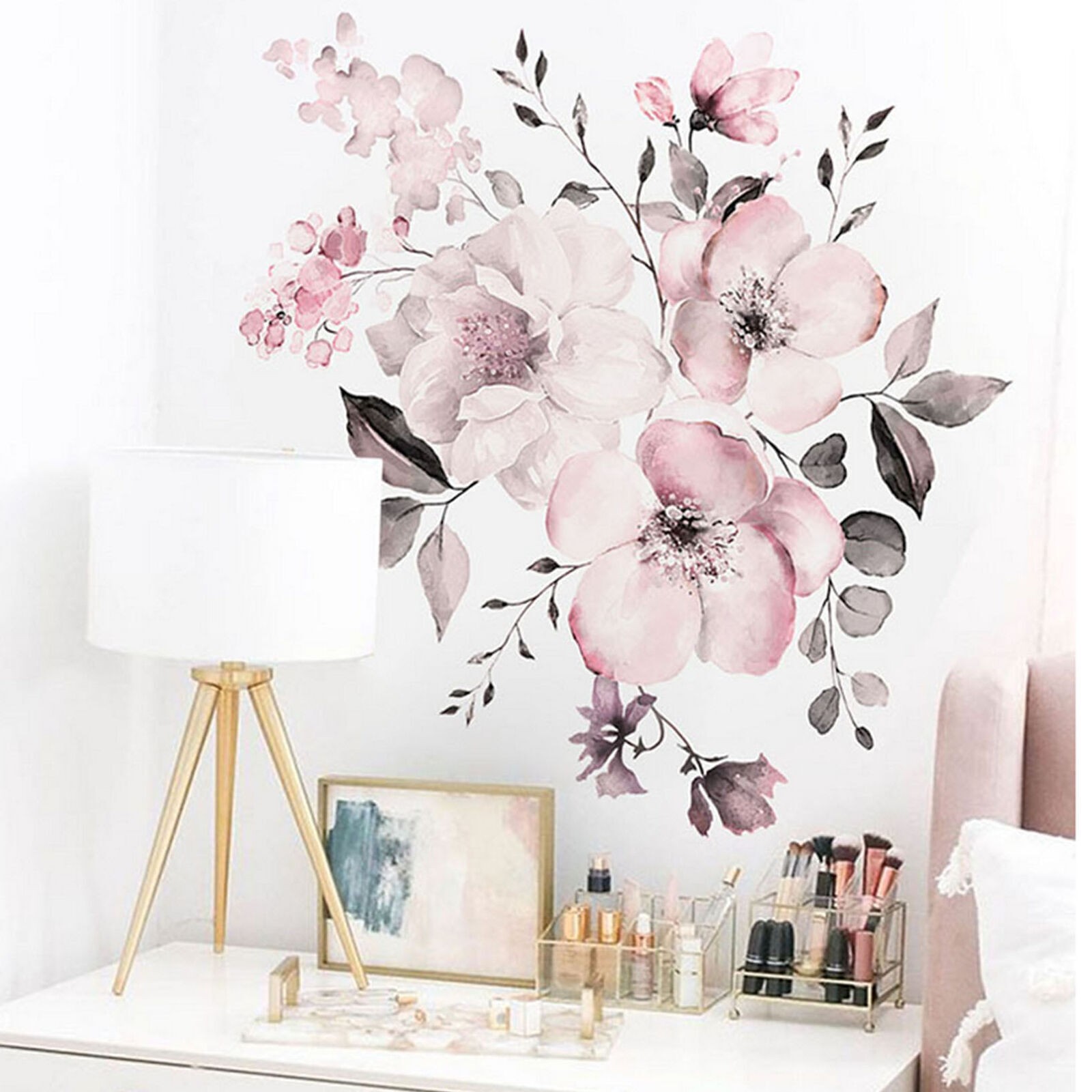 DIY Wall Sticker Decal Mural Vinyl Quote Home Room Decor Art 3D Flower Removable