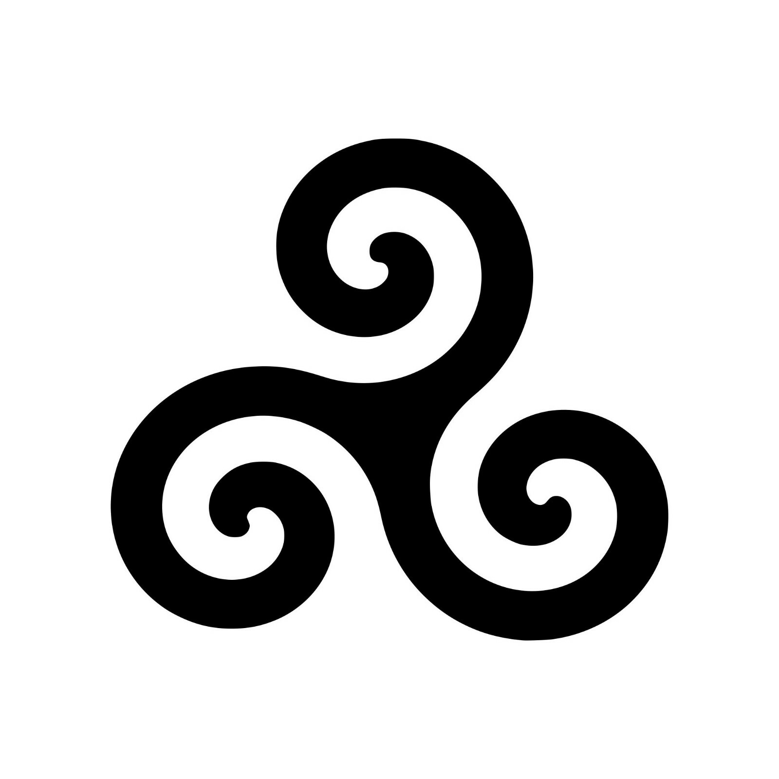 TRISKELION Vinyl Decal Sticker – Triskele Triple Spiral Motif Celtic Symmetry