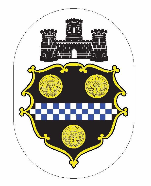 Coat of Arms of Pittsburgh Pennsylvania Sticker / Decal R692