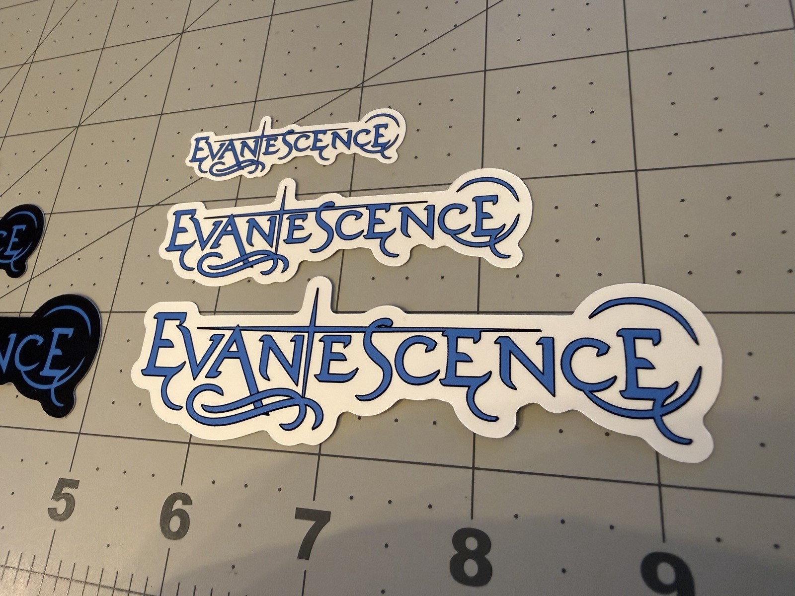 Evanescence 6 Sticker Lot Alternative Rock