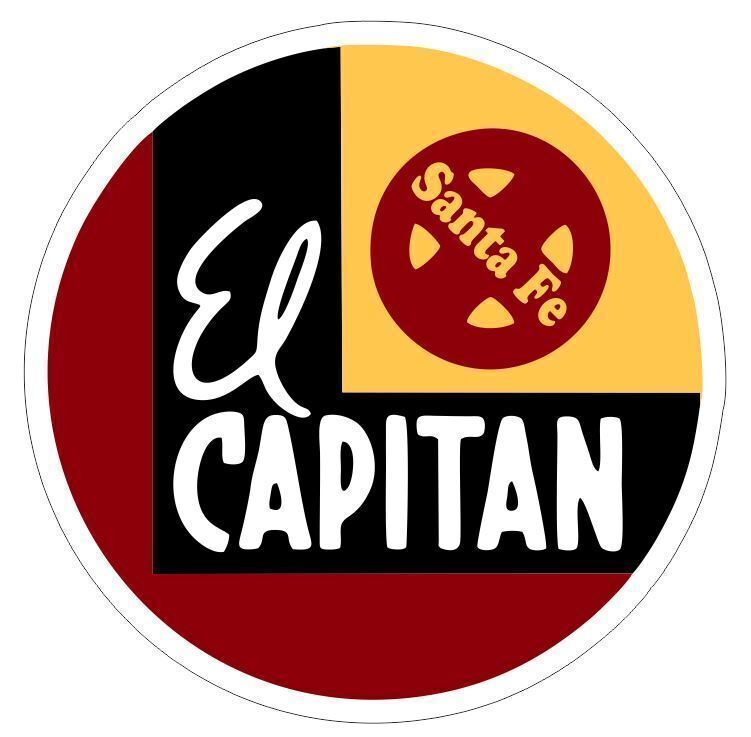 Santa Fe El Capitan Railroad Railway Train Sign Sticker Decal R6974
